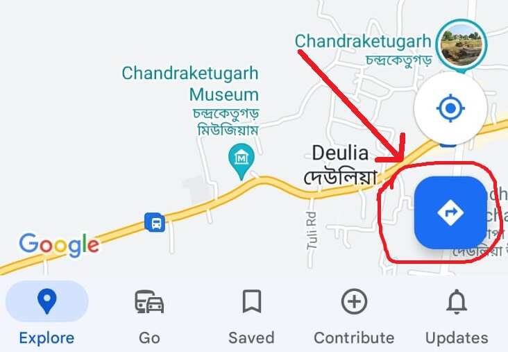 google map location detection