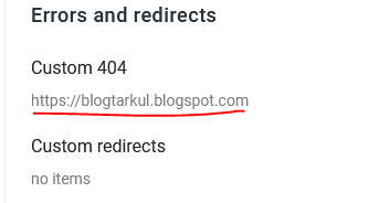 blogger redirects