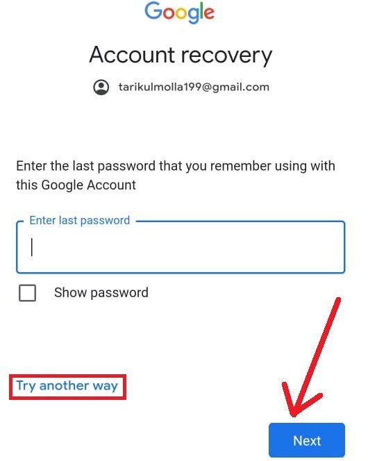 জিমেইল পাসওয়ার্ড ফরগেট কিভাবে করে 3