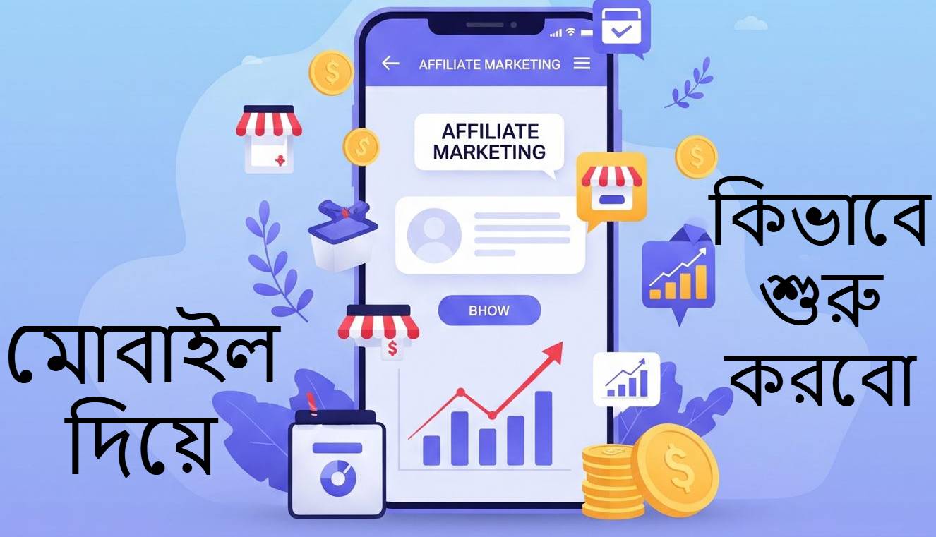মোবাইল দিয়ে অ্যাফিলিয়েট মার্কেটিং