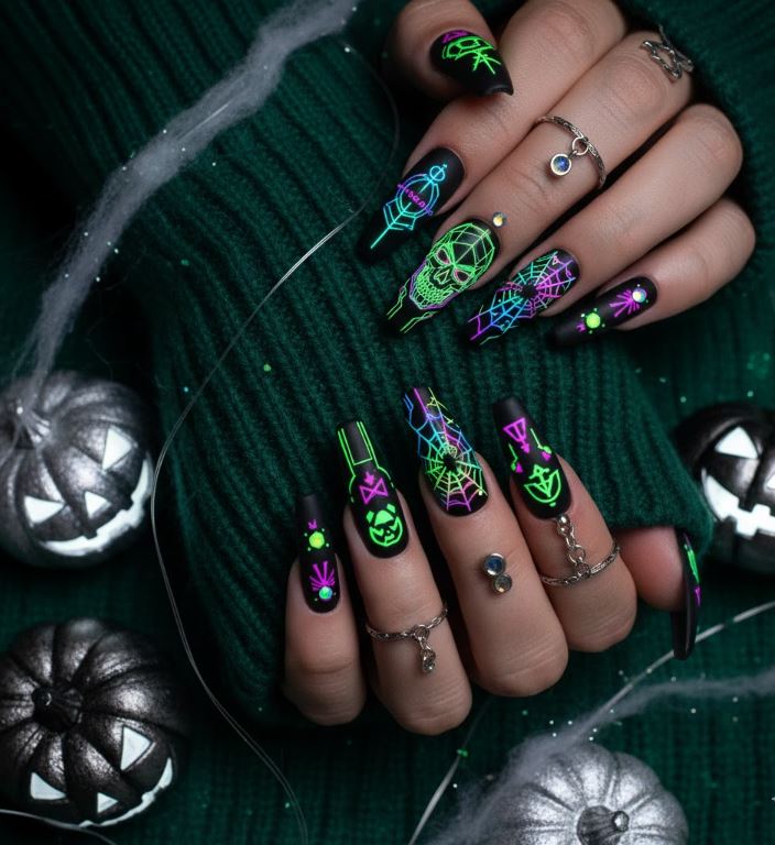 Halloween Nails Design Images for nail art lovers! 8 cute halloween nail designs