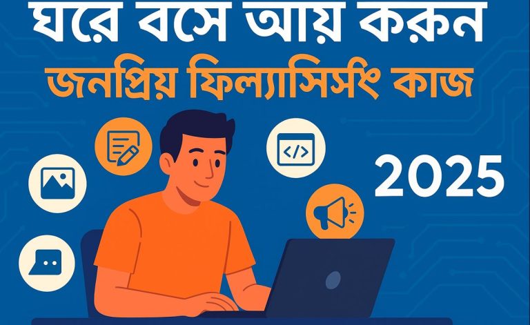 সবচেয়ে জনপ্রিয় ফ্রিল্যান্সিং কাজ