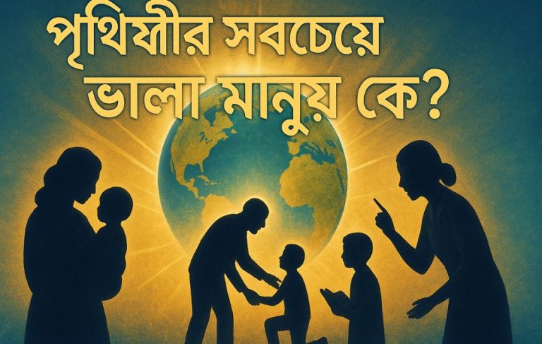 পৃথিবীর সবচেয়ে ভালো মানুষ কে